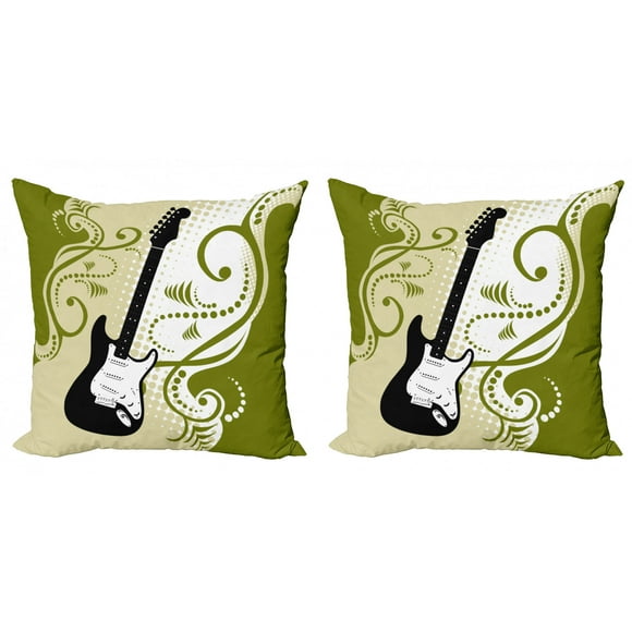 Multicolor 18x18 American USA Guitar Tees Gift US Music American Flag Bass Guitar Throw Pillow Multicolor 18x18 American USA Guitar Tees Gift US Music American Flag Bass Guitar Throw Pillow